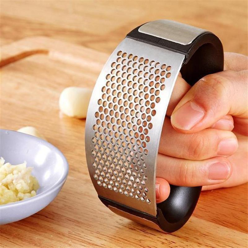 Stainless Steel Garlic Press