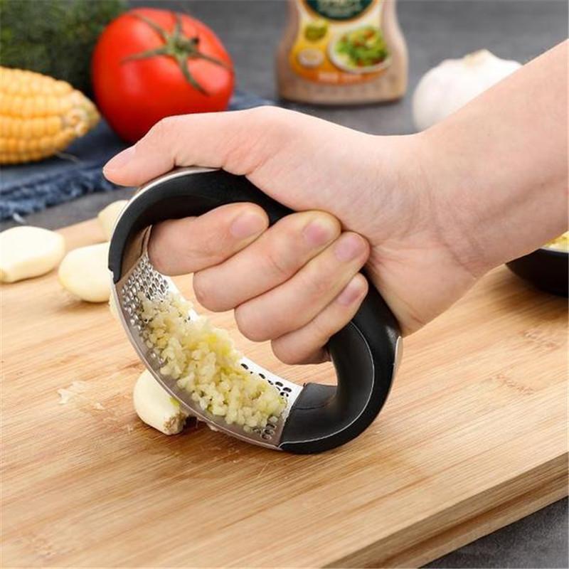 Stainless Steel Garlic Press